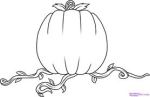 pumpkin drawing