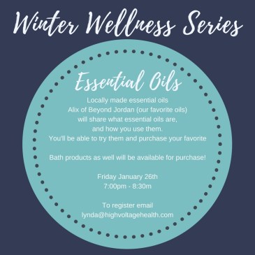 Winter Wellness Series Oils